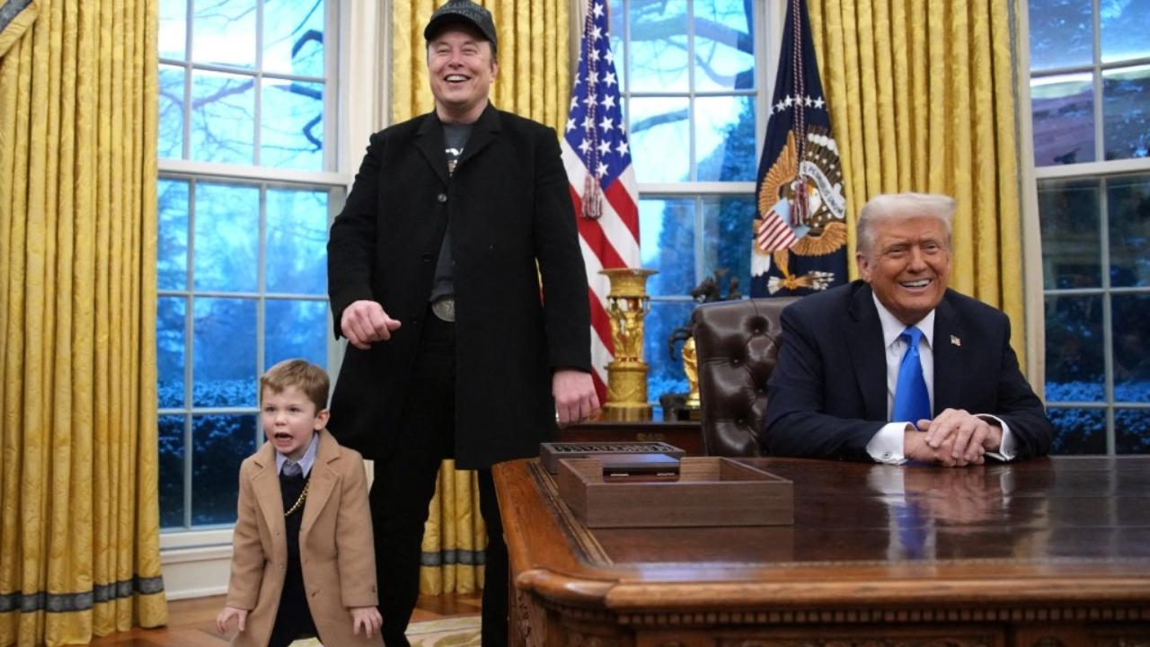 The Republican president said that Musk's Department of Government Efficiency has found 
