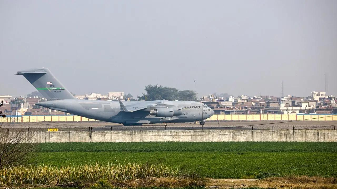 Plane carrying second batch of 116 deportees from US lands in Amritsar