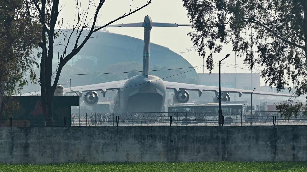 US plane brings 104 deported Indians to Amritsar airport; those from Punjab, Haryana taken home