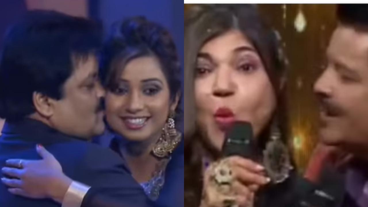 Videos of Udit Narayan kissing Shreya & Alka resurface amid recent controversy