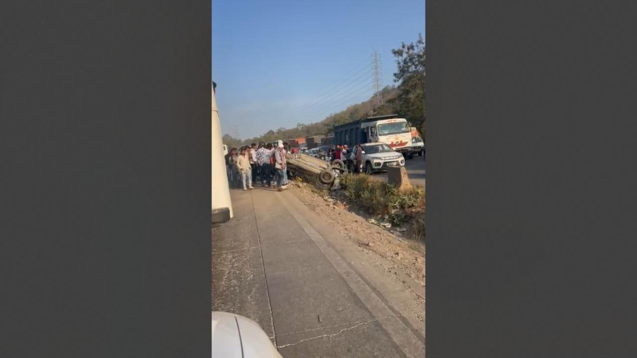 One injured in accident on Mumbai-Ahmedabad highway near Vasai