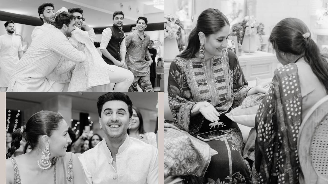 Celebs at Aadar Jain and Alekha Advani wedding