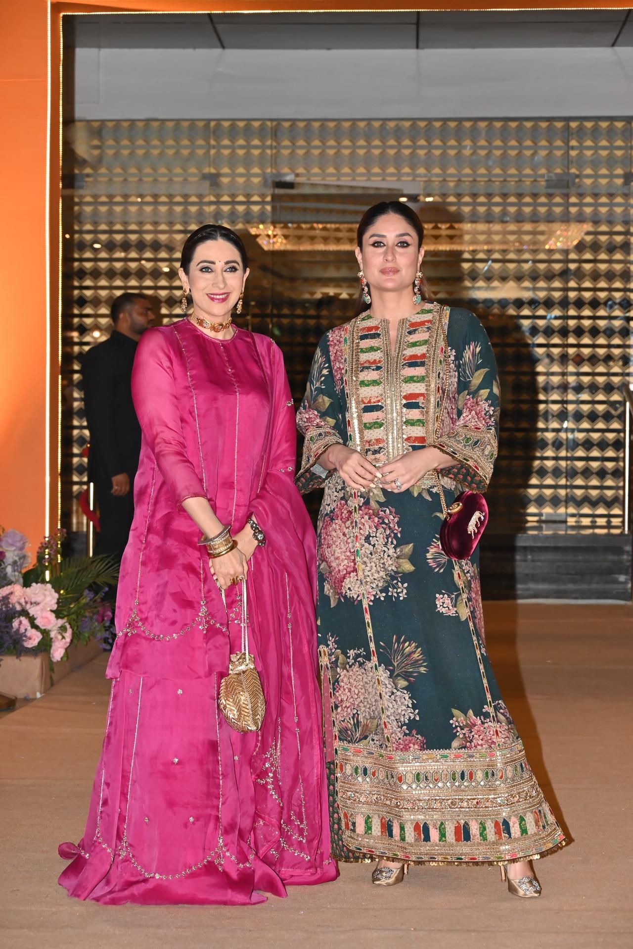 Style queens Karisma Kapoor and Kareena Kapoor Khan never fail to impress with their stunning outfits. 