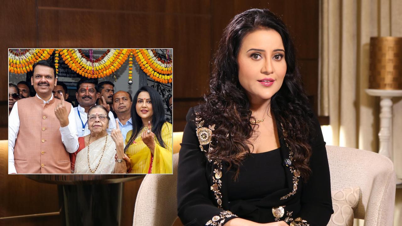 Amruta Fadnavis: 'I had never voted till I married CM Devendra Fadnavis'