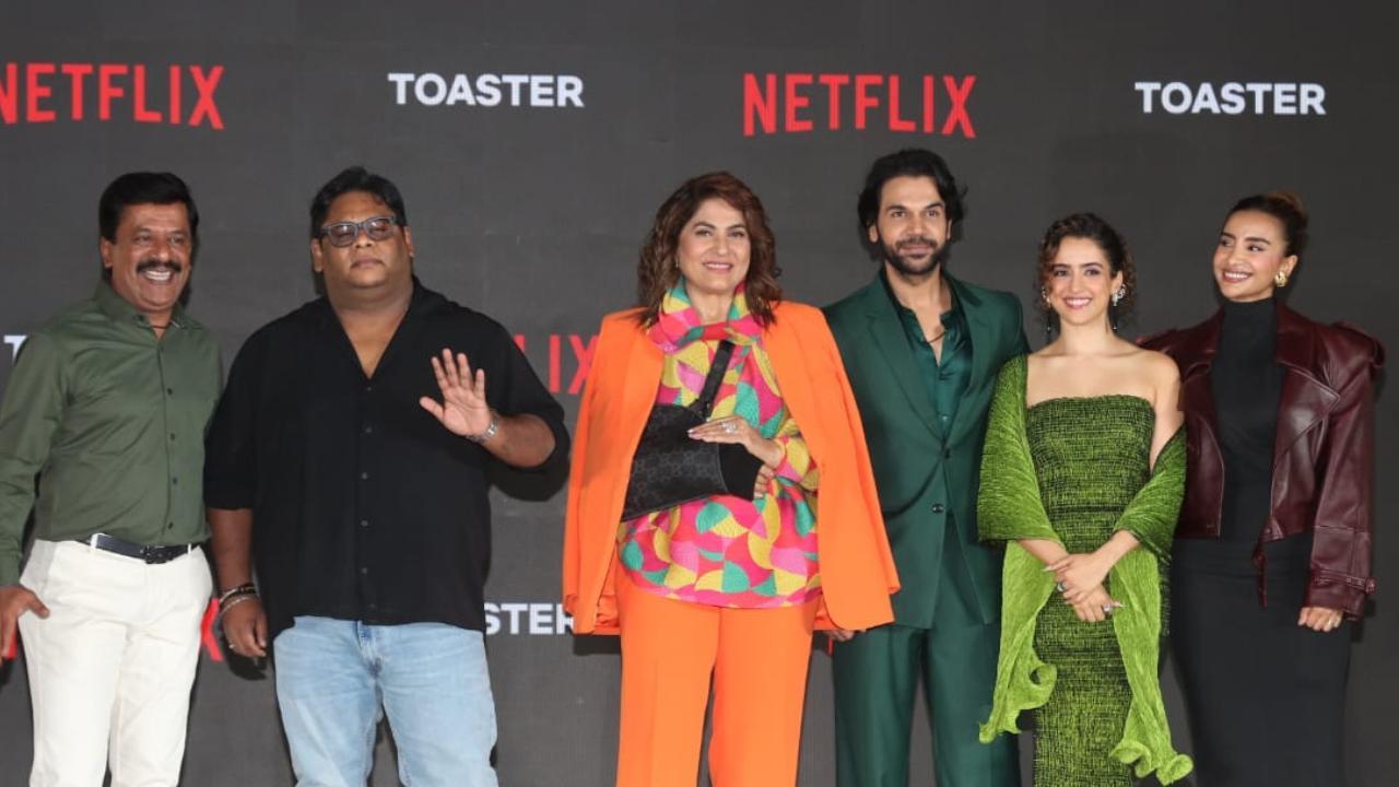 Days after accident, Archana Puran Singh attends Netflix’s Toaster teaser launch