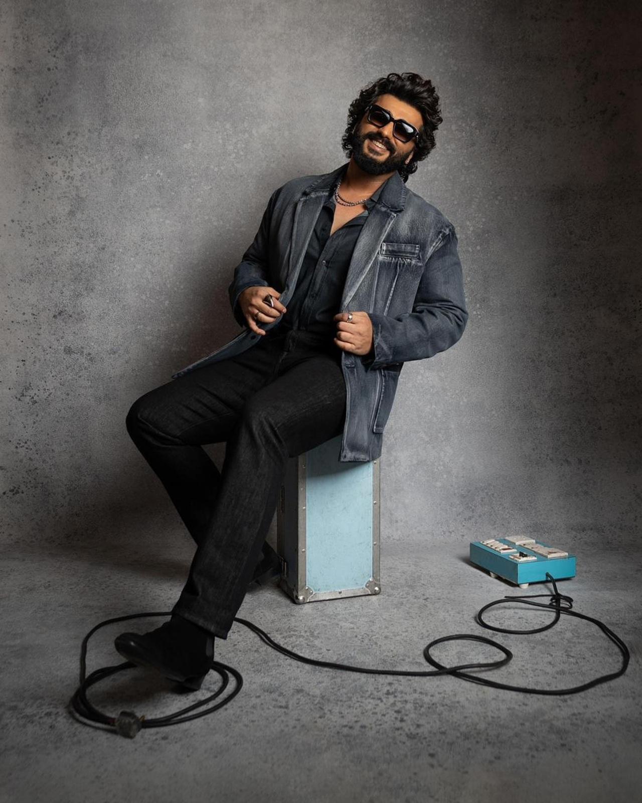 Arjun gives a lesson in layered styling with this Wooyungmi jacket