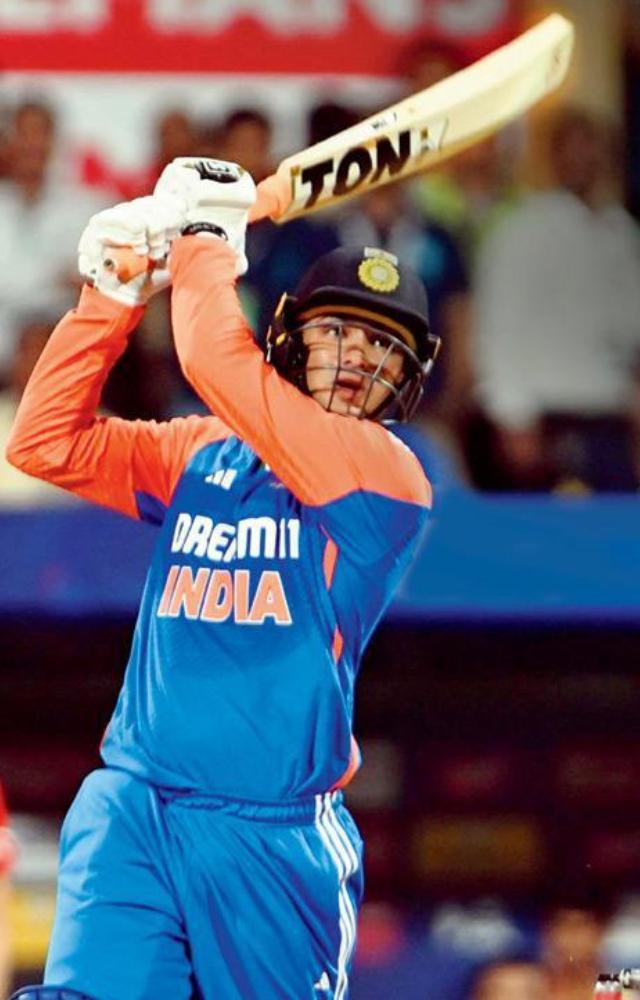 Abhishek produced the best innings of his fledging international career when he smashed a quick-fire 135 in the fifth and final T20I against England