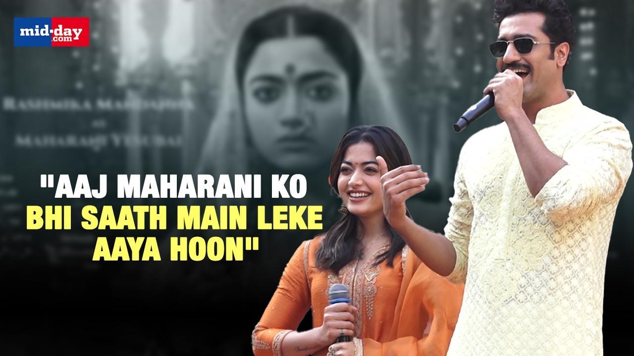 Vicky Kaushal & Rashmika Madanna Make a Special Announcement | Chhaava