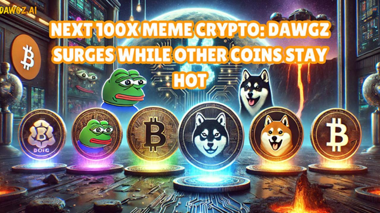 Next 100x Meme Crypto: DAWGZ Surges While Other Coins Stay Hot – The Race for the Next Big Boom in 2025!