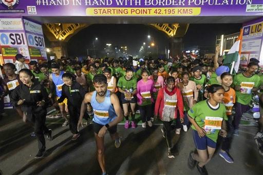 Winners in different age categories for men and women received cash prizes, with Rs 1.5 lakh awarded for the full marathon, Rs 75,000 for the half marathon, and Rs 40,000 for the 10 km race. The event featured three major race categories: Full Marathon (42.195 km), Half Marathon (21.097 km), and 10 km race, providing opportunities for both professional and amateur runners.