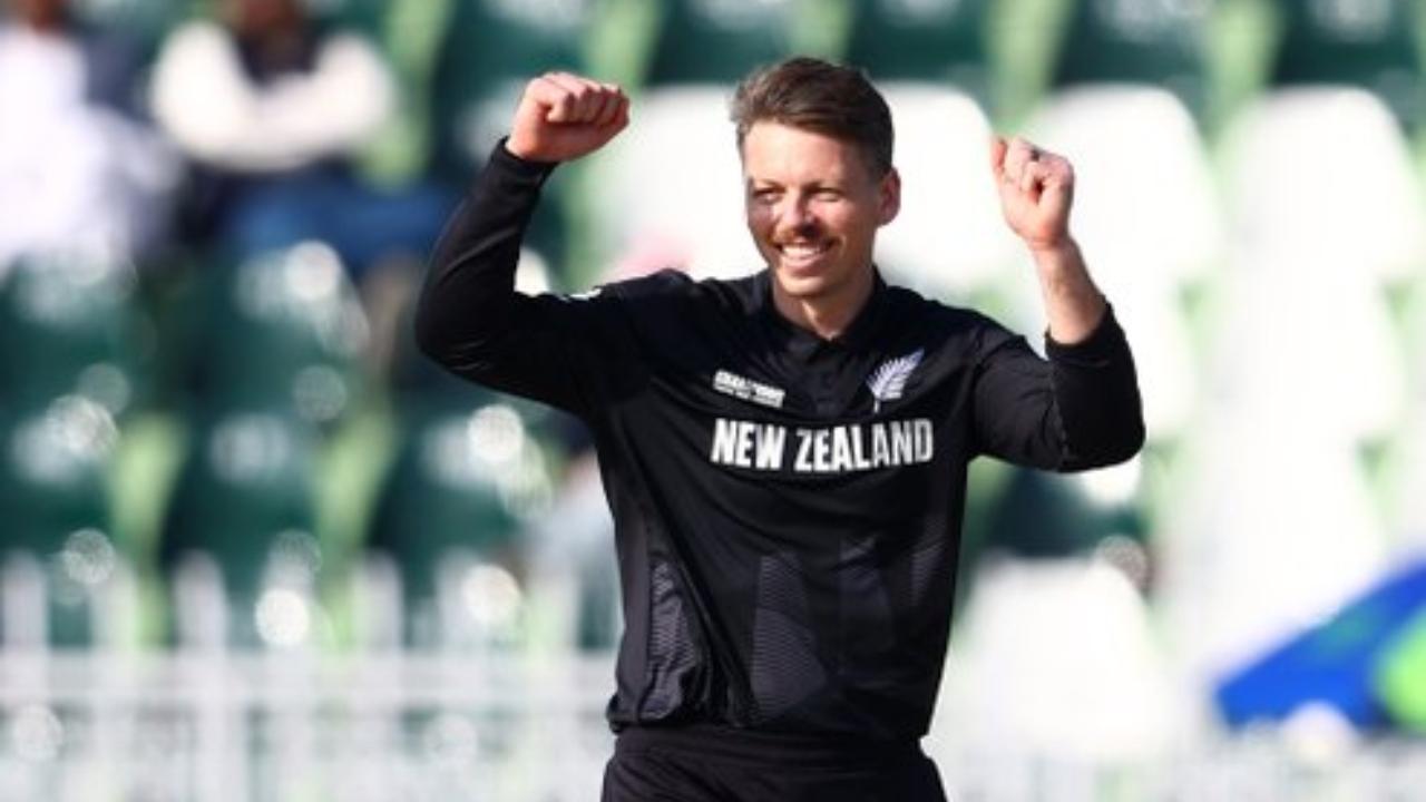 Along with Henry, Michael Bracewell became just the fourth spinner for New Zealand to take a four-wicket haul in the ICC ODI tournaments