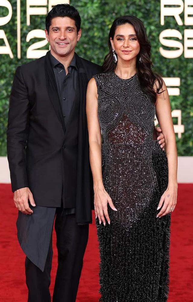 Farhan Akhtar and Shibani Dandekar, who dated for almost three years, tied the knot at his family farmhouse in Khandala on February 19, 2022. 