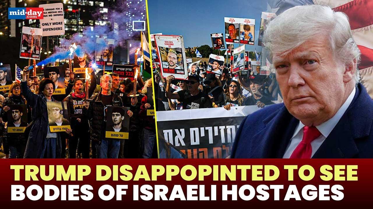 Trump disappointed by the discovery of Israeli hostages' bodies