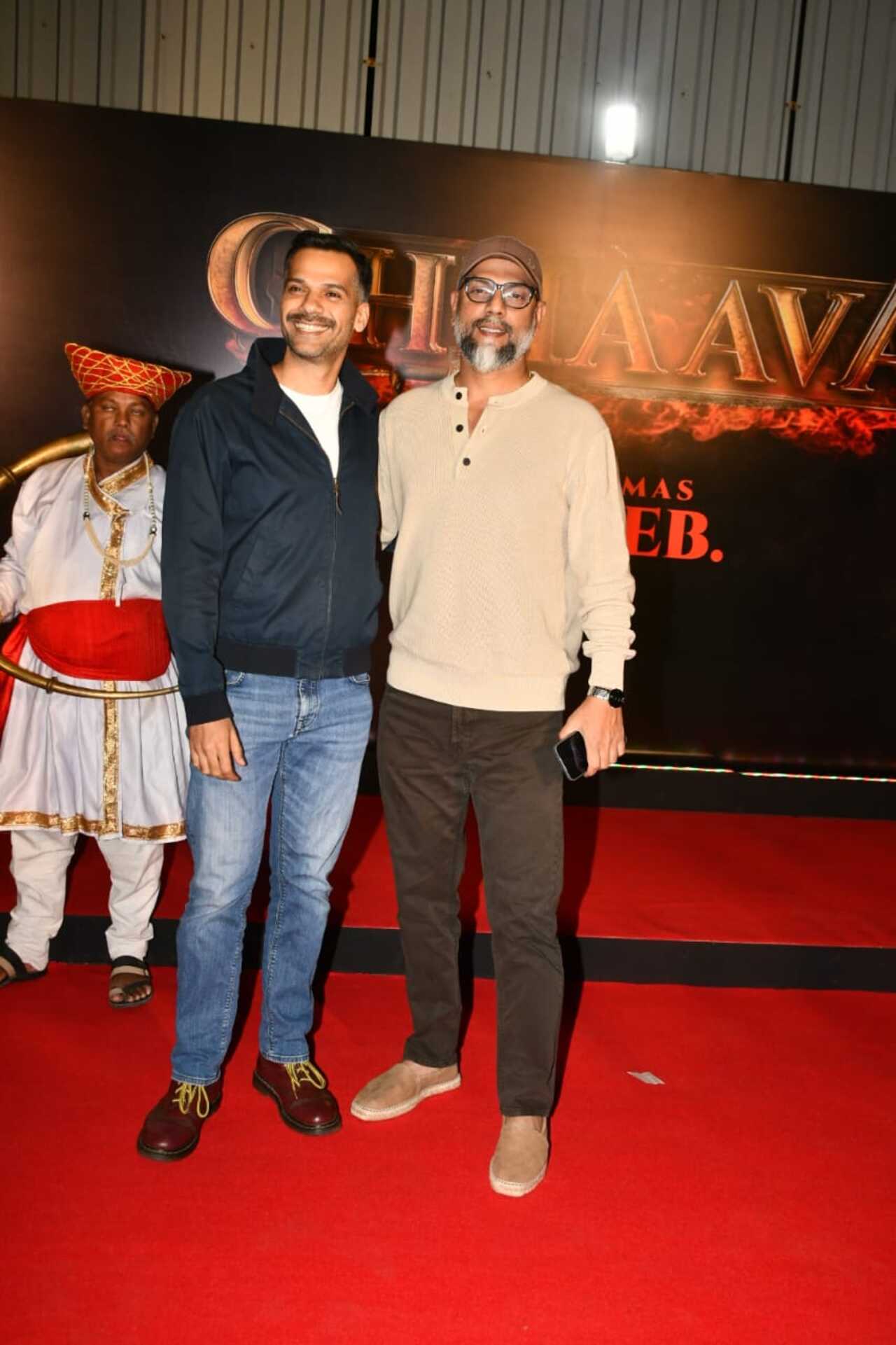 Director Laxman Utekar with actor Neil Bhoopalam