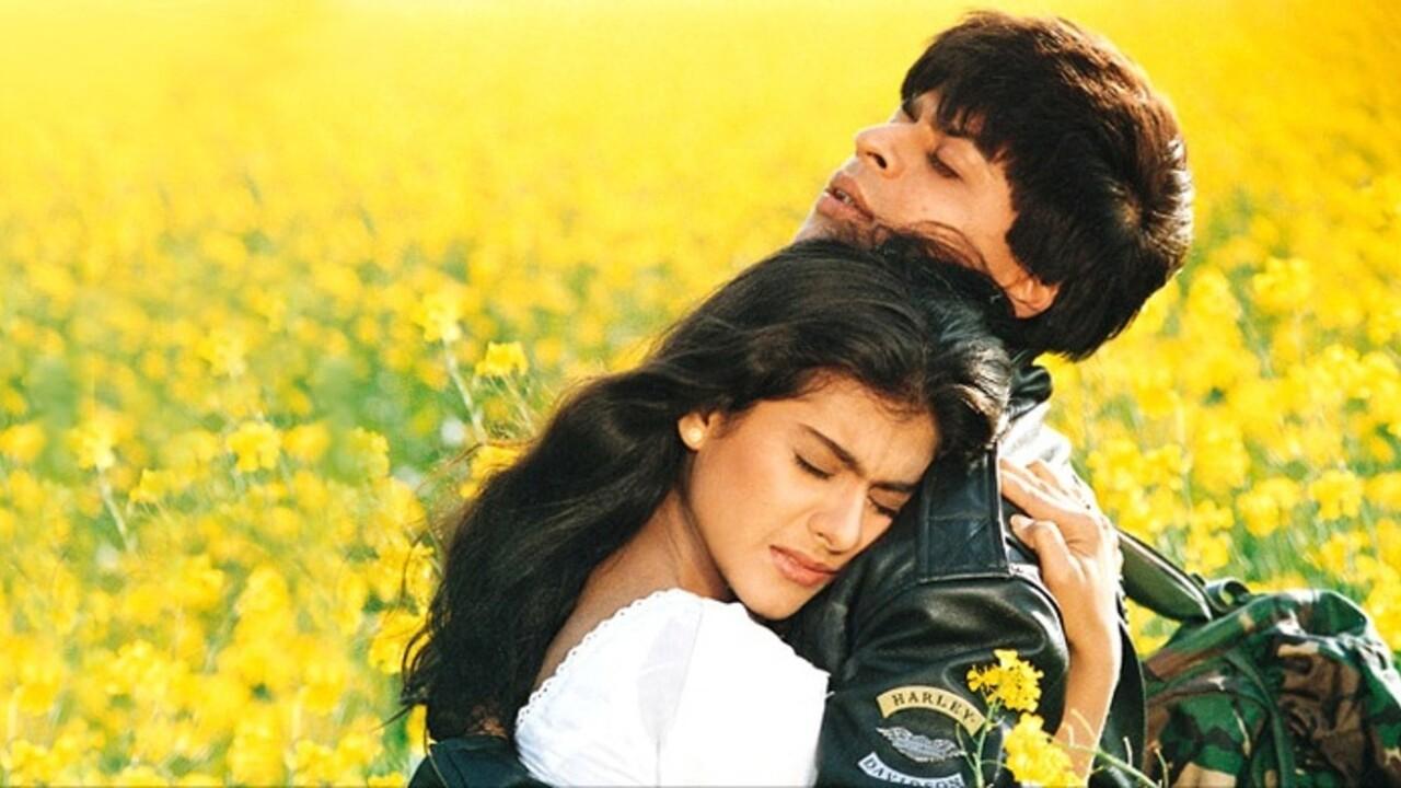 Dilwale Dulhania Le Jayenge (1995)
Snce 1995, there is no romantic films list thatis complete without this iconic film. The ultimate Bollywood romance, this film redefined love in Indian cinema with Raj (Shah Rukh Khan) and Simran’s (Kajol) journey from London to Punjab, filled with iconic moments and dialogues. The film is available to watch on Prime Video