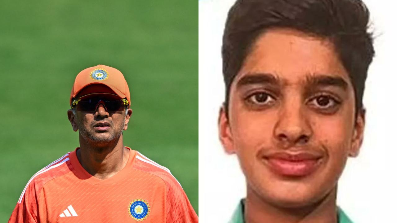 Rahul Dravid teams up with son Anvay to play in KSCA 3rd Division