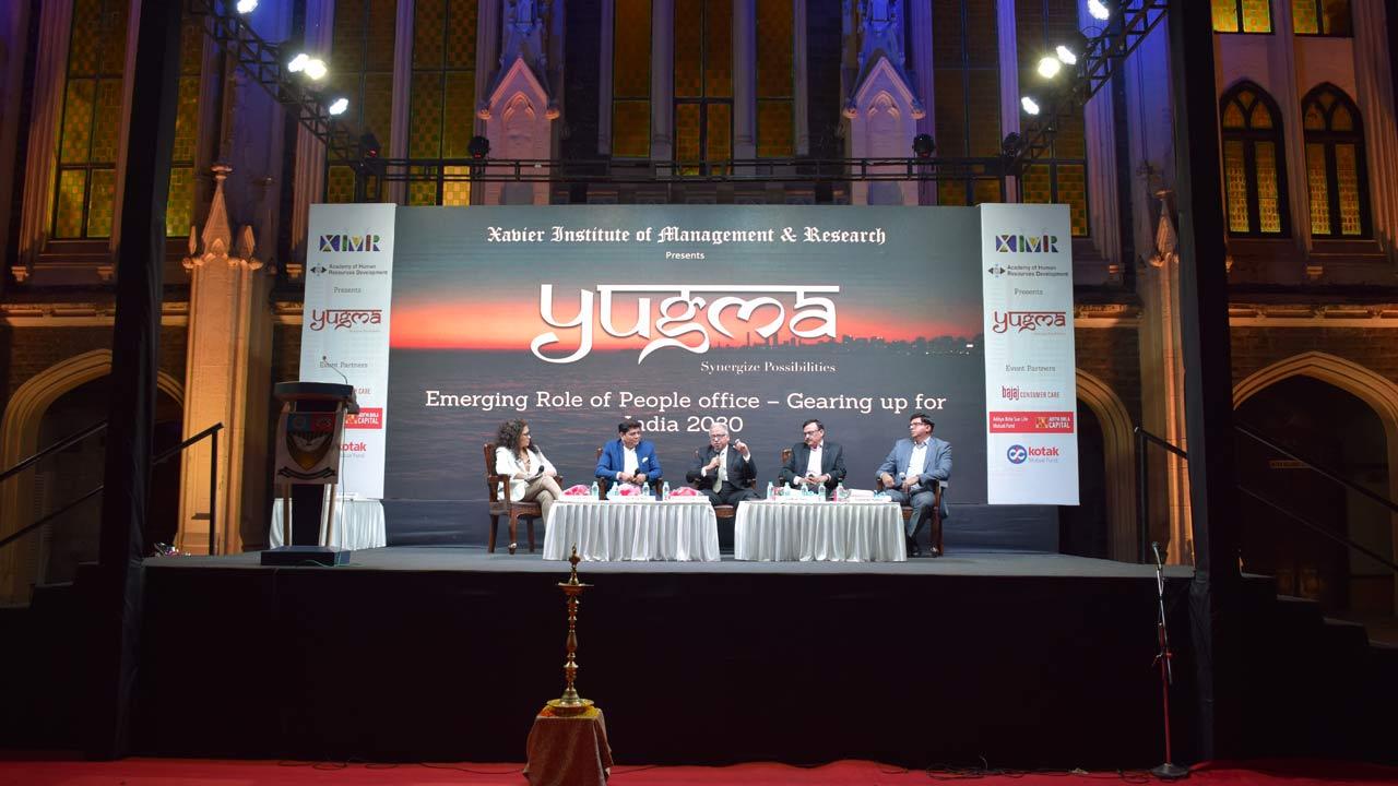 A moment from a previous edition of the business conclave  