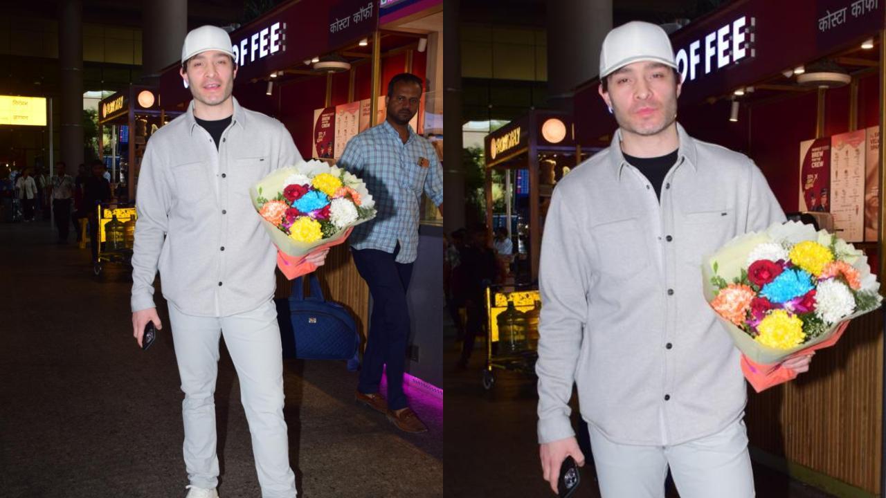 Gossip Girl star Ed Westwick arrives in Mumbai ahead of attending Ind vs Pak