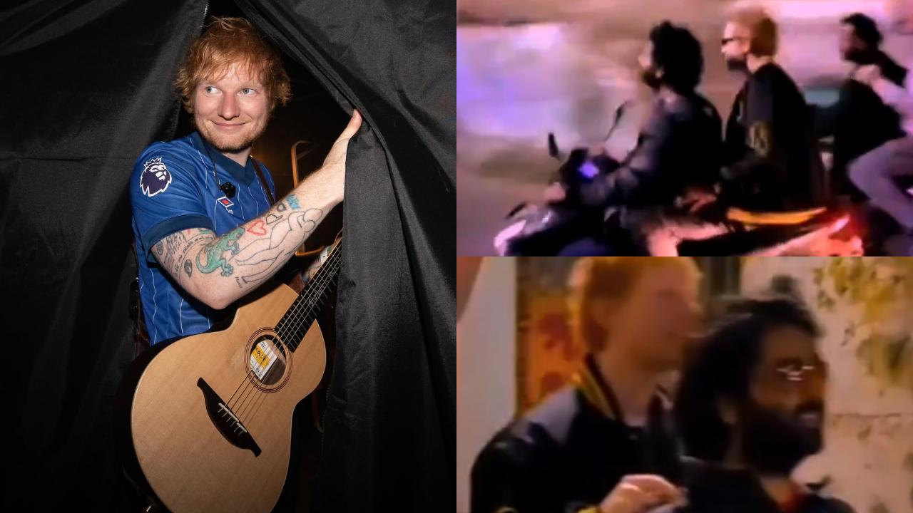 Ed Sheeran stopped at Kolkata before his Shillong concert, where he met Arijit Singh. A viral video shows Arijit taking Ed on a scooter ride in the lanes of Jiaganj Azimganj, a city in West Bengal. Read more