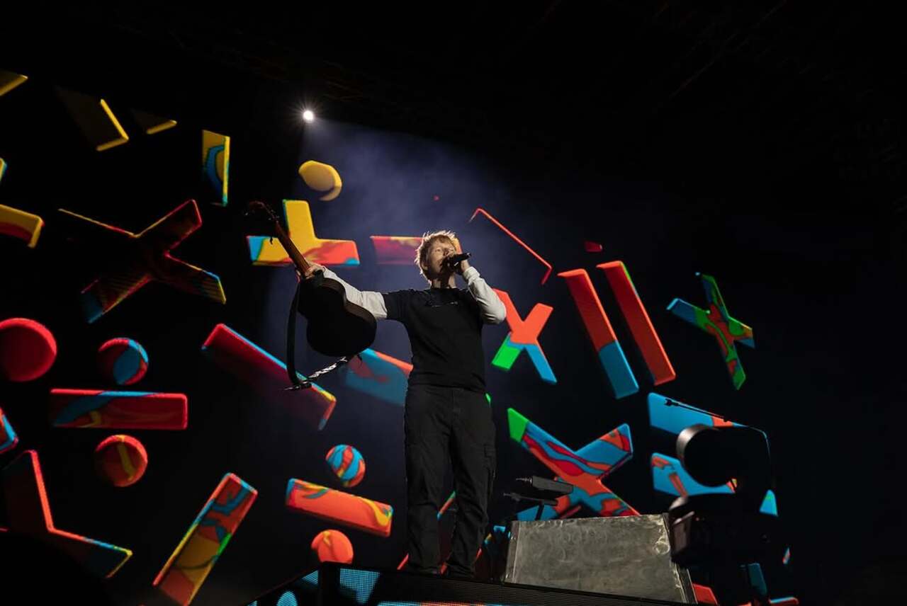 Sheeran's first performance in India was held in 2015. In November 2017, he returned for a show at Jio World Garden in Bandra Kurla Complex despite being injured.