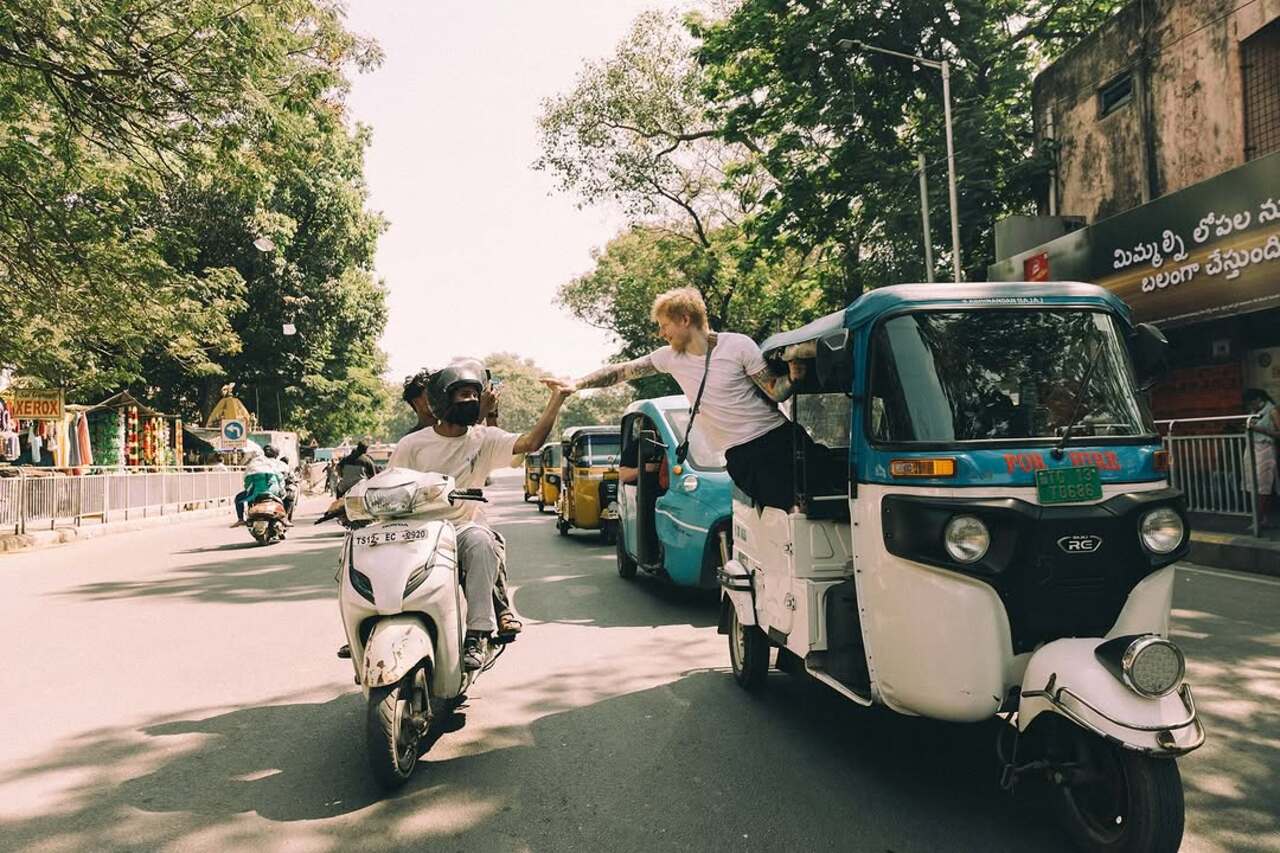 British musician Ed Sheeran kickstarted his Mathematics Tour in India with his gig in Pune on January 30. 