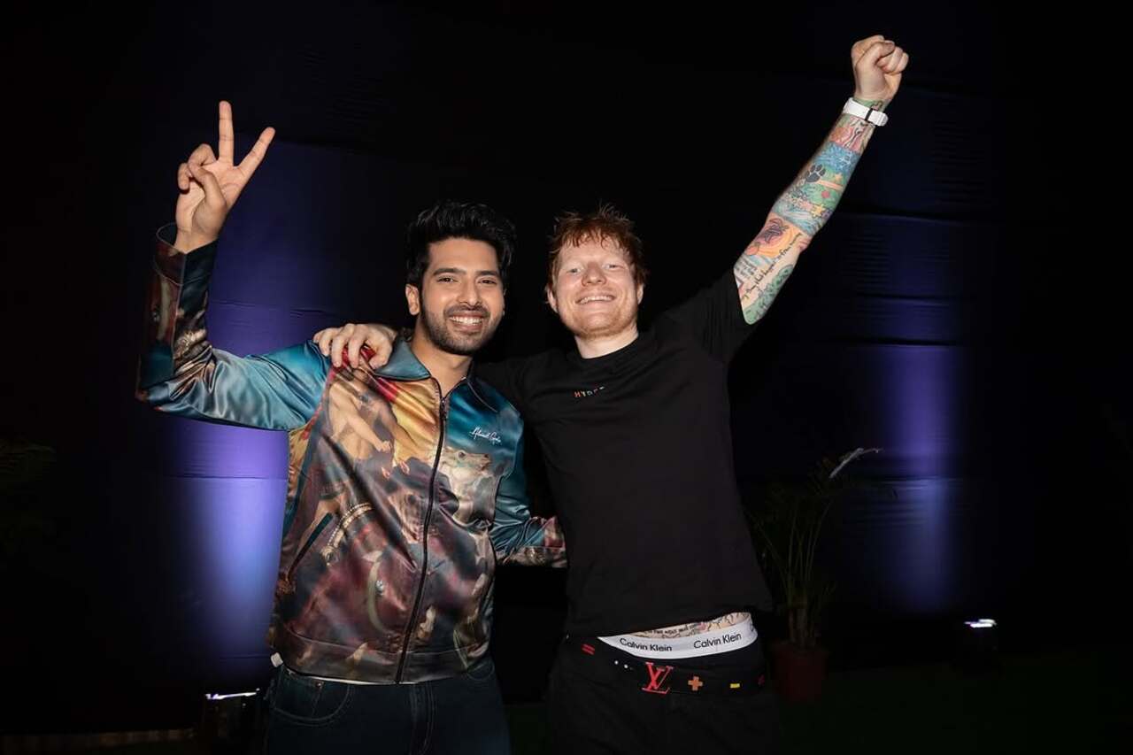 Speaking about Armaan, Ed said, “I met this man in 2021, and it's been quite a journey together... He is such a good friend.