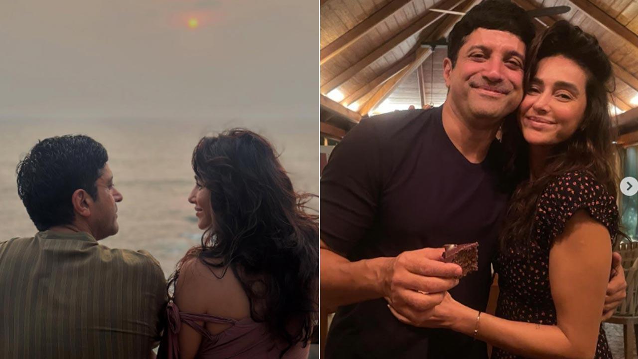 Shibani Dandekar shares glimpses from third wedding anniversary with Farhan