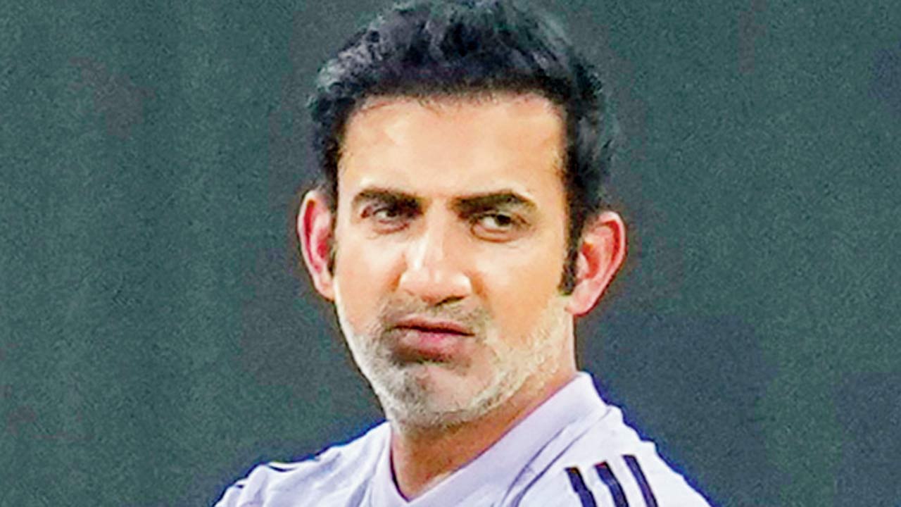 Gautam Gambhir. Pic/PTI