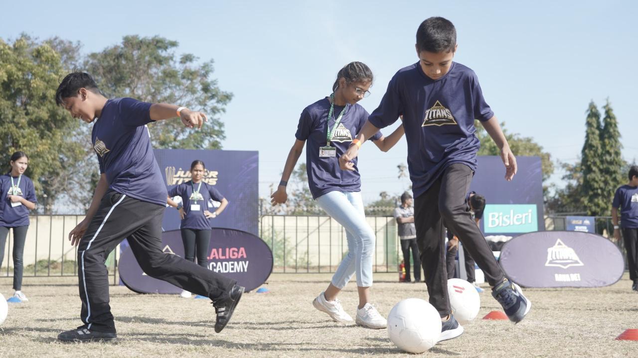 Gujarat Titans bring Season Two of Junior Titans to Bharuch; initiative aims to build a Culture of Sports among Children