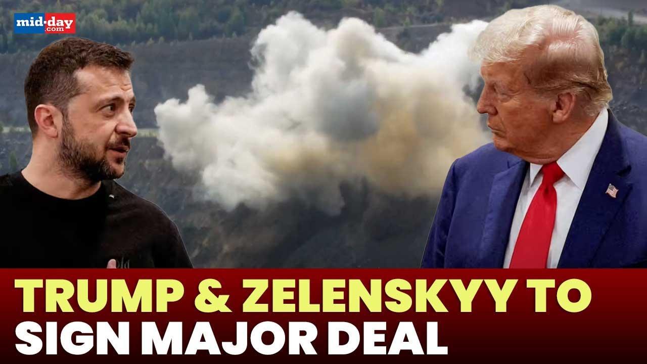 Trump, Zelenskyy to discuss key minerals deal amid Ukraine conflict