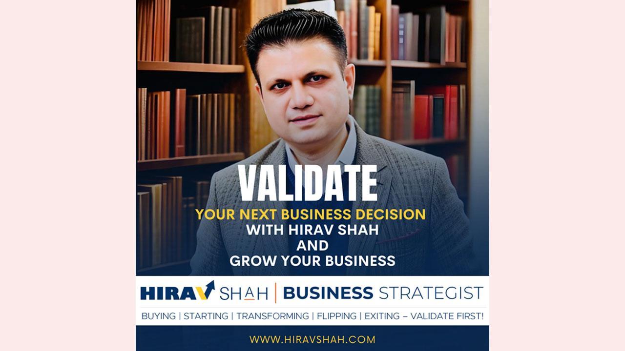 A New Era in Business Strategy: Hirav Shah Launches the World's First Business Decision Validation Hub