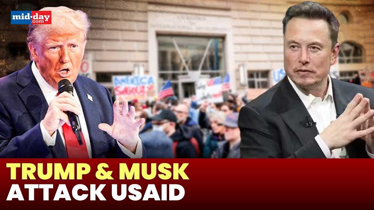 Donald Trump and Musk criticize USAID, Call it 