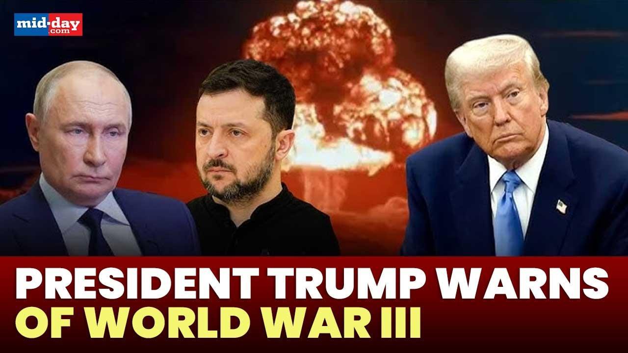 “Could lead to WW-III…” Prez Trump warns as he speaks on Russia-Ukraine conflict