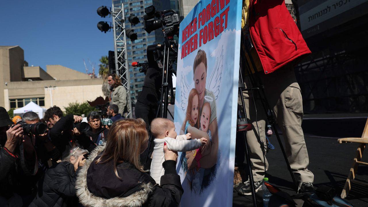 Hamas says the three were killed in an Israeli airstrike in November 2023