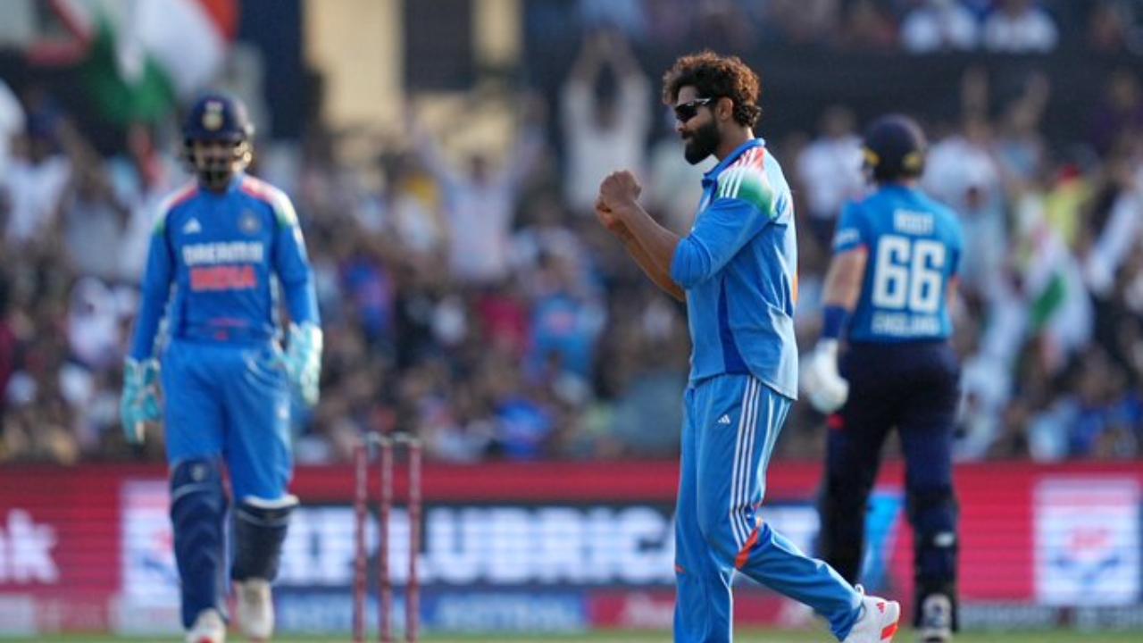 Star all-rounder Ravindra Jadeja claimed three wickets in 10 overs. He conceded 54 runs and registered the wickets of Duckett, Root and Jamie Overton