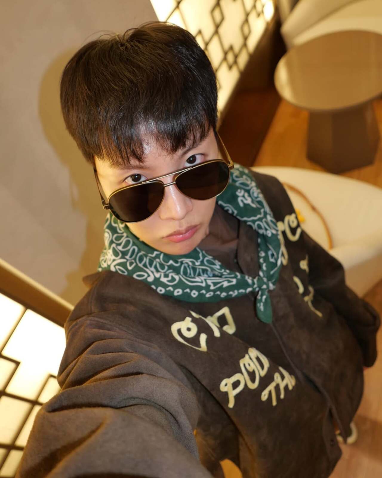 J-hope who is the brand ambassador for Louis Vuitton flaunted some of their latest accessories while sharing pictures on Instagram.