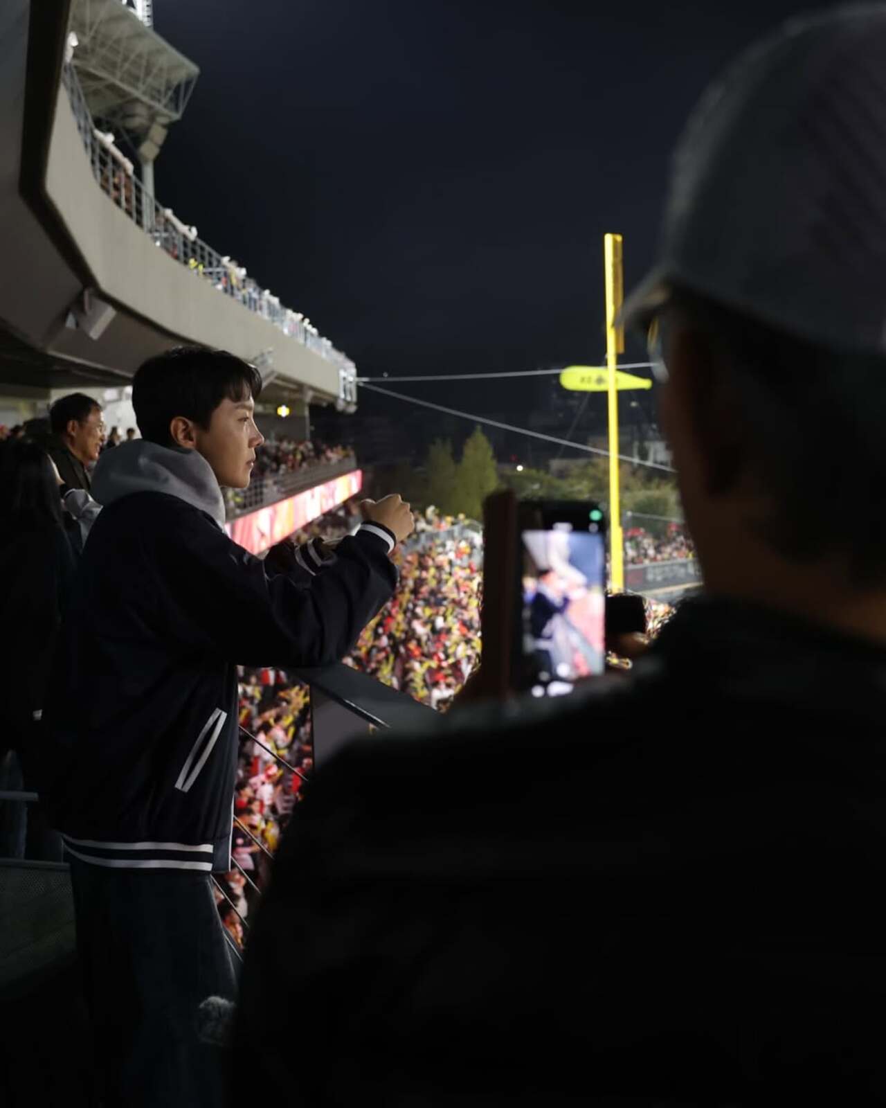J-hope attended the 2024 KBO Korean Series (baseball match) in Gwangju. He also threw his first pitch during the same. 