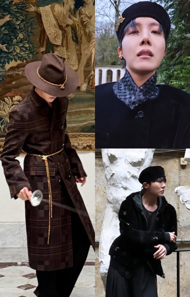 BTS J-hope stuns in Louis Vuitton ensembles for photoshoot