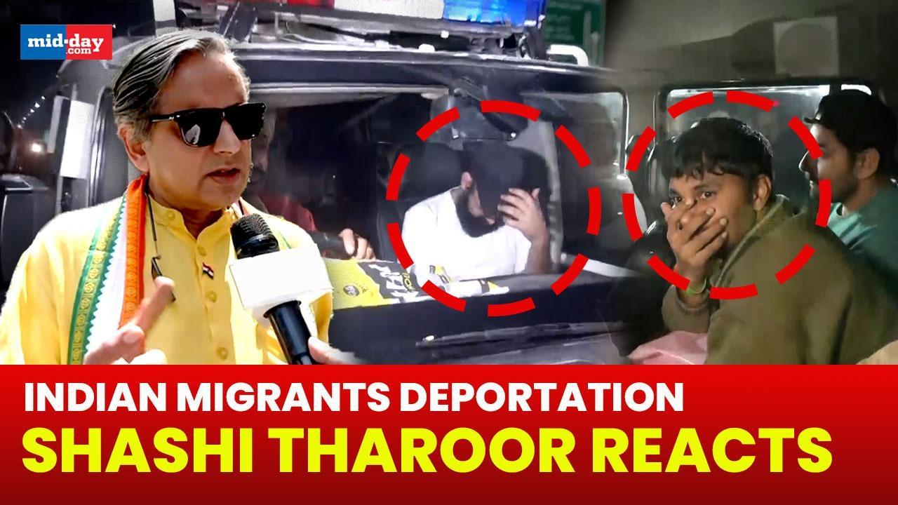 Shashi Tharoor expresses concern over US deportee return process