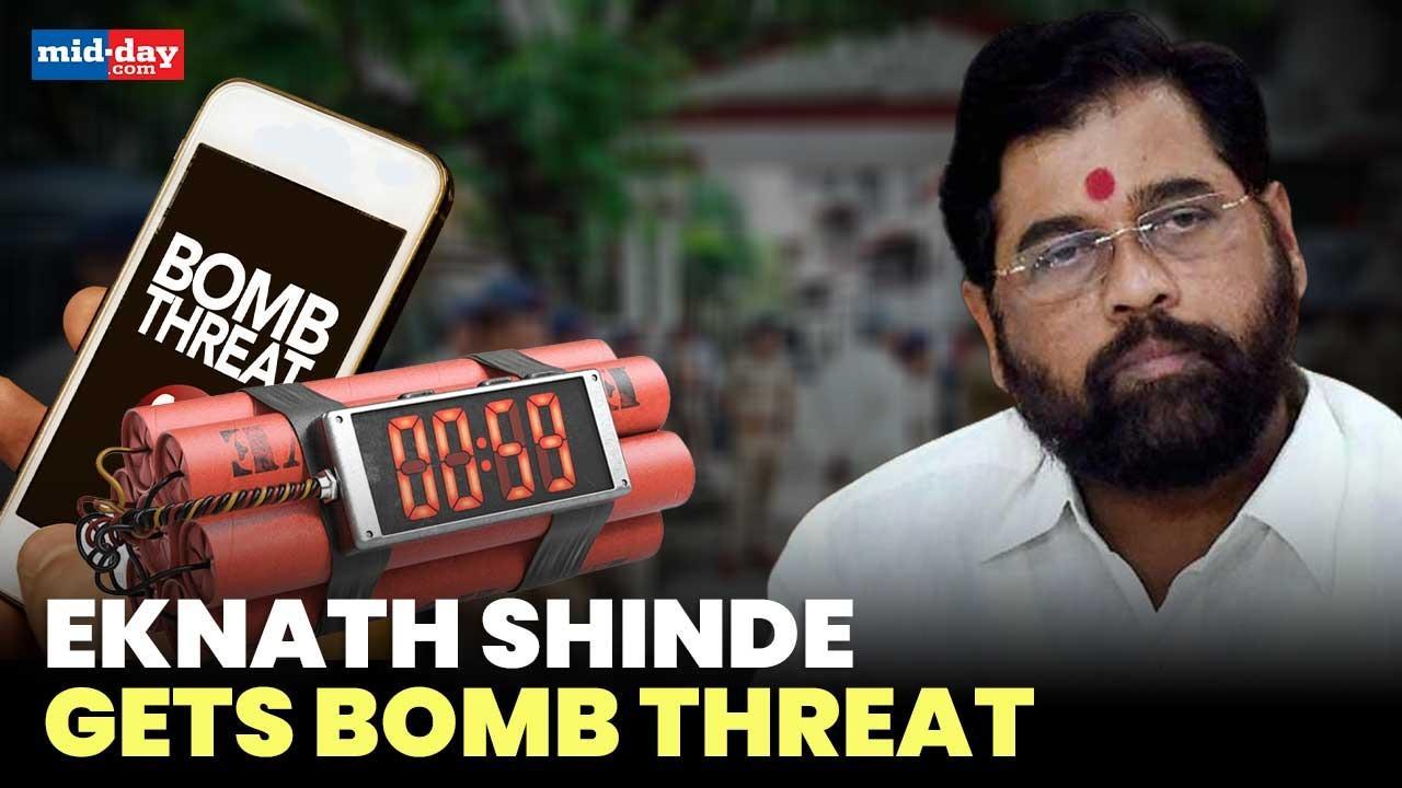 Eknath Shinde Threatened with Bomb Attack, Police Increase Security