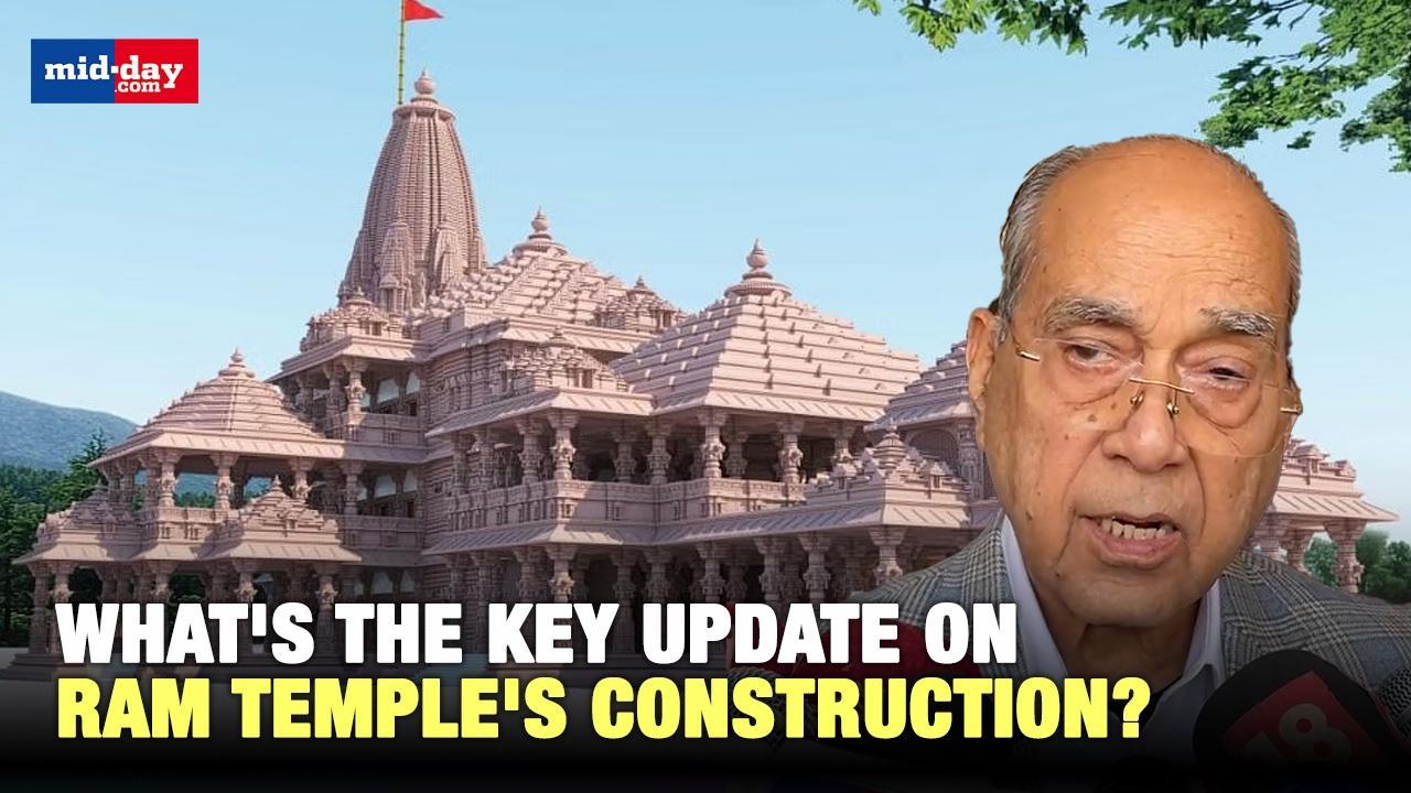 Ram Temple's construction: Chairman shares a big update - Watch video