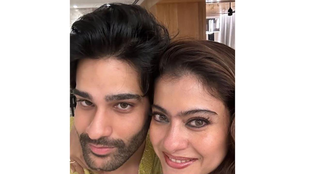 Here's how Kajol wished her nephew Aaman on birthday