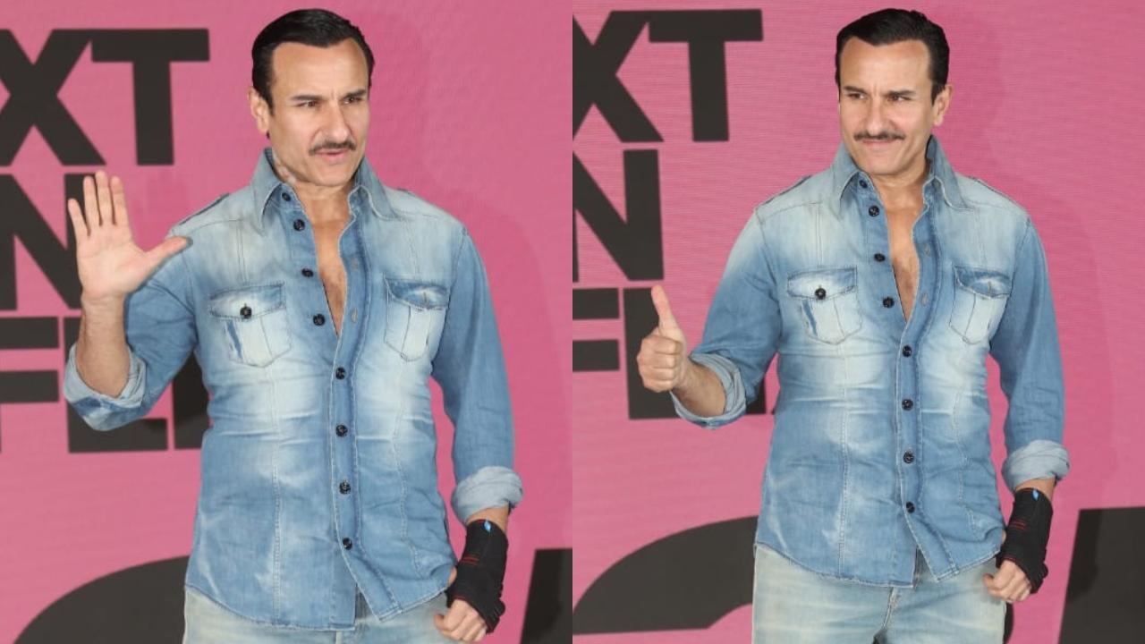 Saif Ali Khan resumes work after stabbing incident, arrives at Netflix’s Jewel Thief teaser launch. Read more