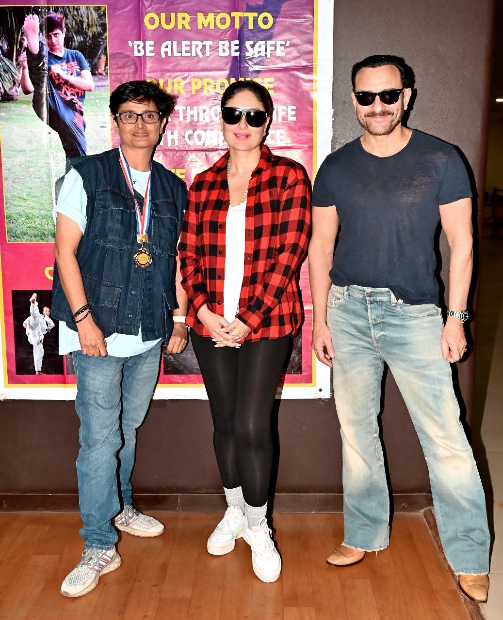 Saif Ali Khan and Kareena Kapoor were giving couple goals at the annual competition of Kiran’s Taekwondo Training Academy