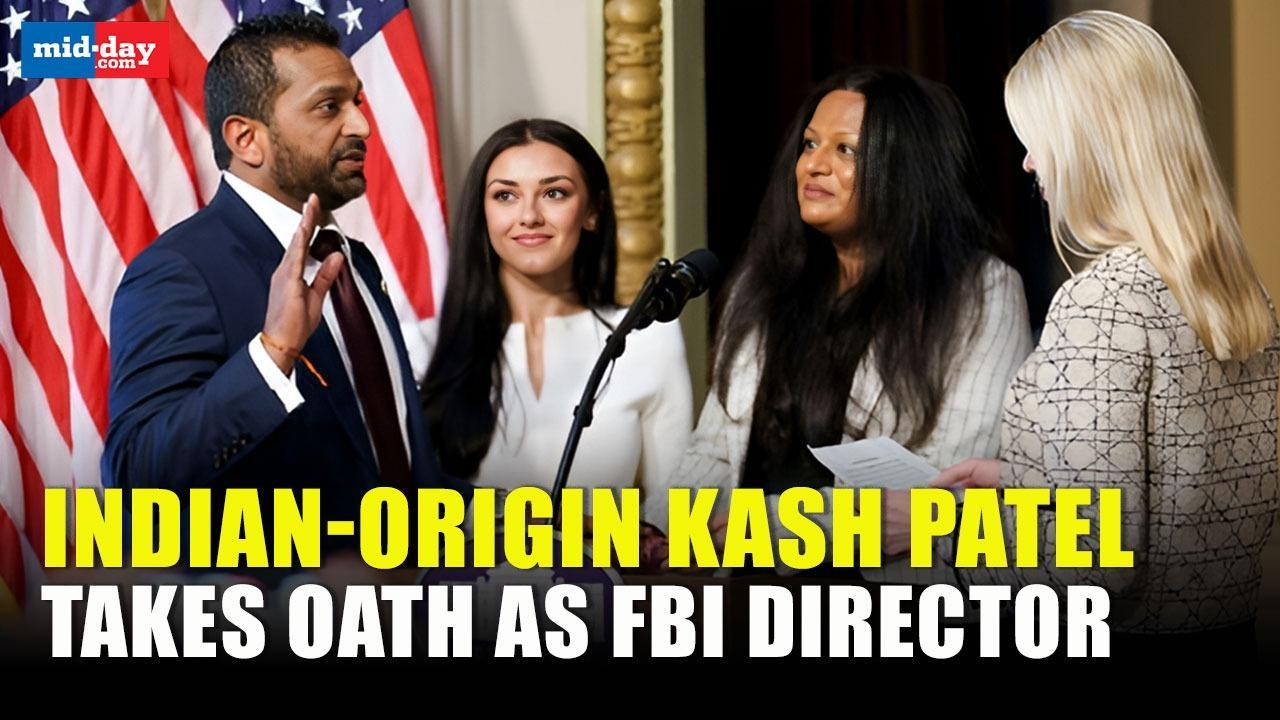 US: Indian-origin Kash Patel sworn in as the FBI Director