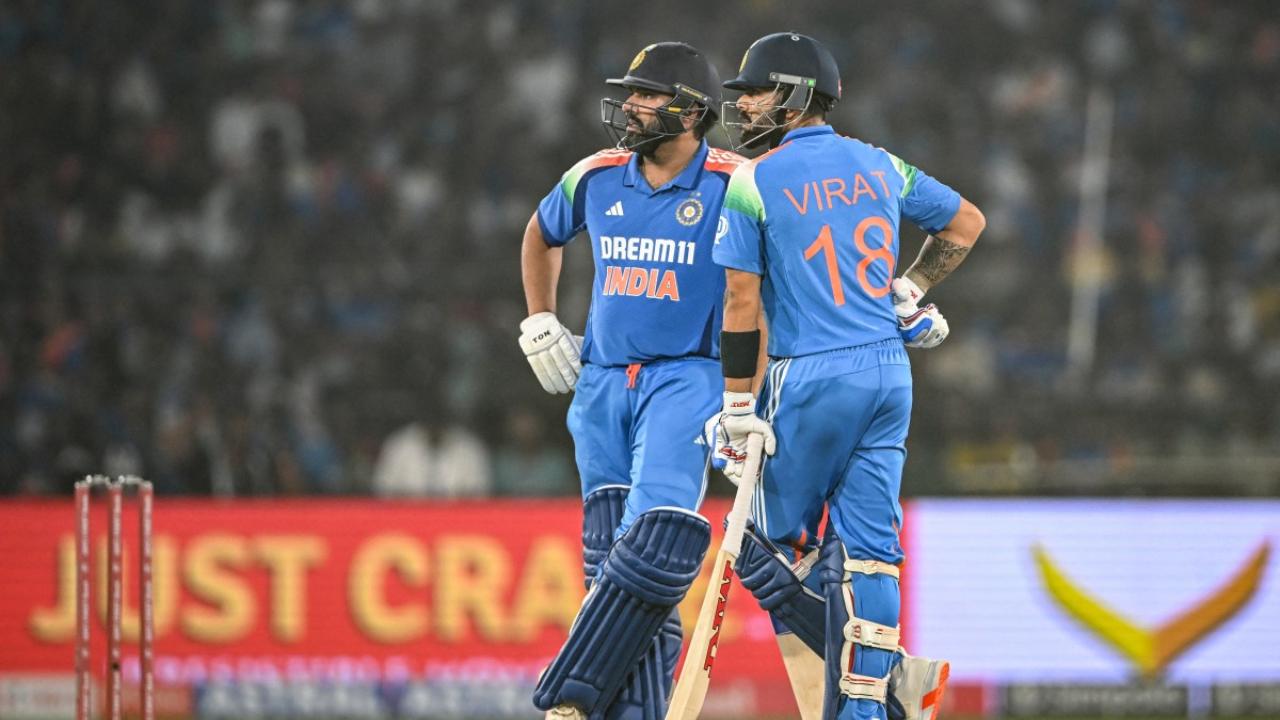 Post-match, Rohit lauded Kohli’s brilliance: 