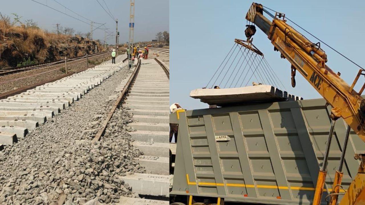 All three tunnels are complete and track laying has now started