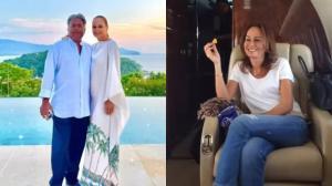 Lalit Modi with his new partner