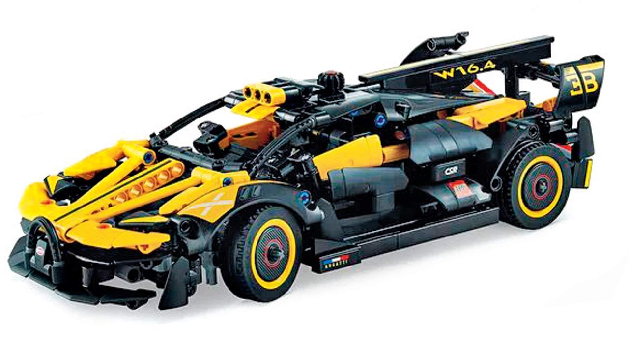The Lego Technic Bugatti Chiron model