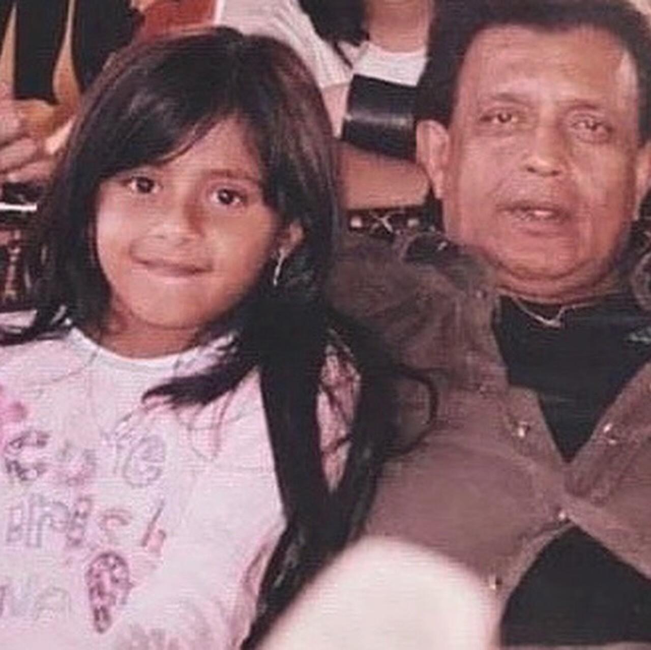 Actor Mithun Chakraborty has a daughter named Dishani who lives abroad